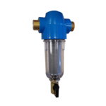 Voorfilter Blue head 5 inch met aftapkraan 40-50 mic