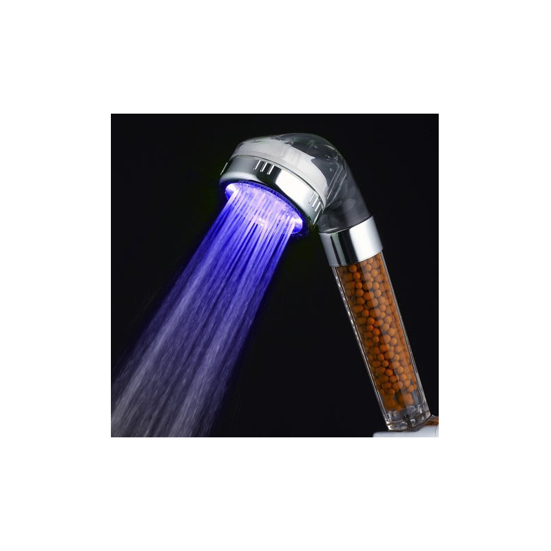 Harnas wetgeving Kaarsen Douchekop LED incl waterfiltering - Krausen webshop