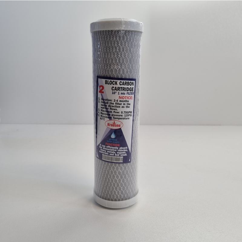 block carbon filter 10 inch
